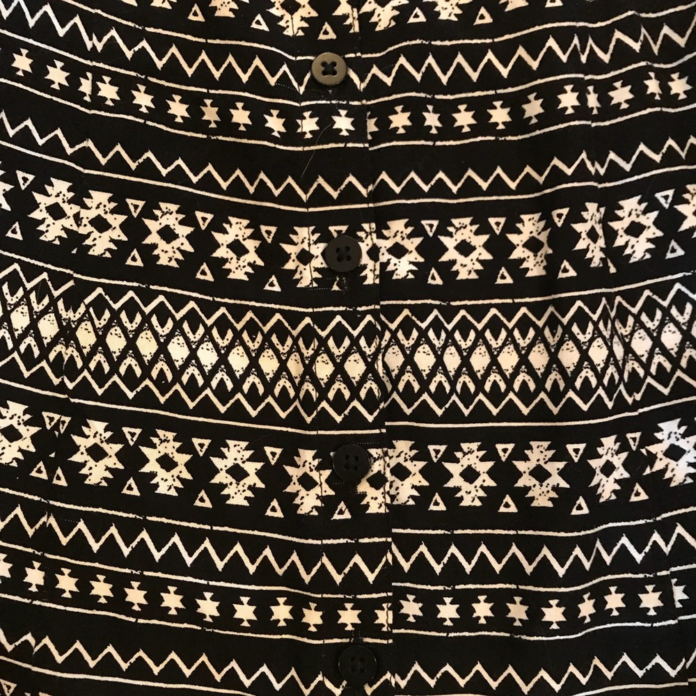 H & M Divided Black & White Mini Dress Size 6 NWOT - Picture 6 of 7